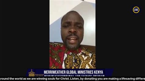 Pastor John Chege Mwangi Shares Youtube