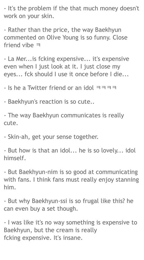 On Twitter RT Knetsonbaekhyun Theqoo Even BAEKHYUN Finds La