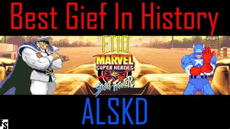 Marvel Super Heroes Vs Street Fighter Best Gief In History Vs Alskd