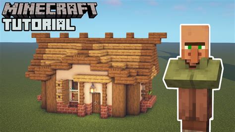 Minecraft - Nitwit's House Tutorial (Villager Houses) | Minecraft ...