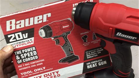 Honest Review Of The Harbor Freight Bauer Cordless Heat Gun Is It