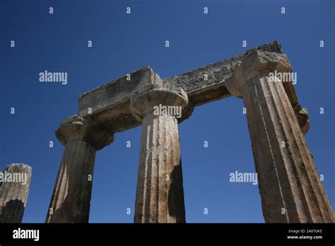 Ancient Corinth ruins, Greece Stock Photo - Alamy