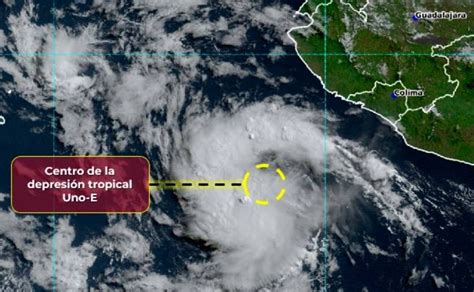 Conagua Depresi N Tropical Uno E Se Forma En Costas Jalisco