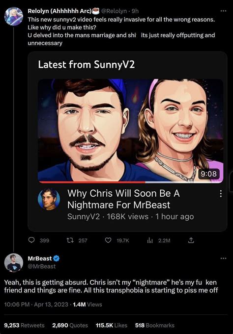 Is Chris Tyson From Mrbeast Fired Rumors Fly On Social Media After