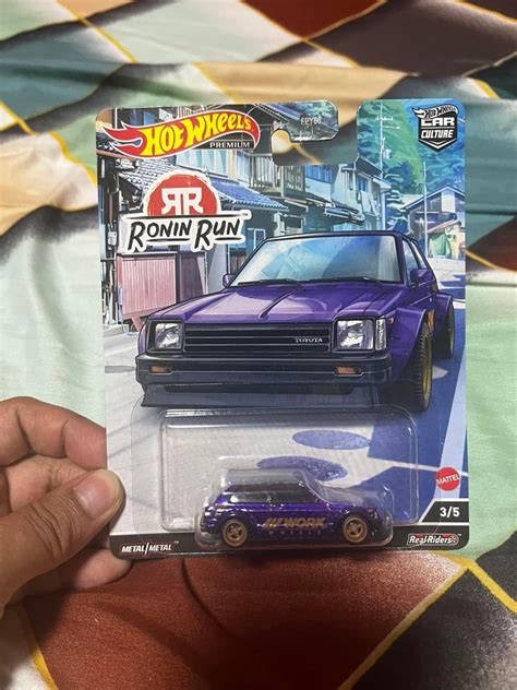 Hot Wheels Toyota Starlet Ronin Run Hobbies Toys Toys Games On Carousell