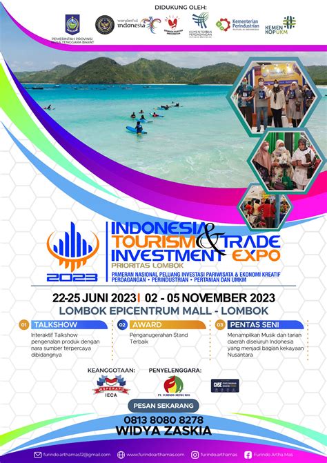 Indonesia Tourism Trade Investment Expo Prioritas Lombok