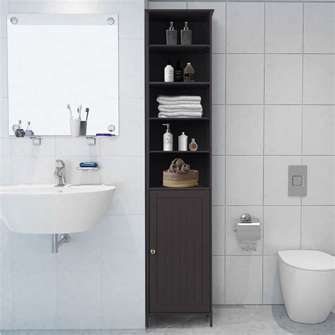 Tall Free Standing Bathroom Cabinets Rispa