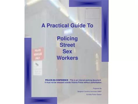 PPT A Practical Guide To Policing Street Sex Workers PowerPoint Presentation ID
