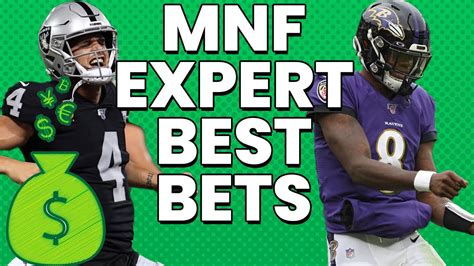 Ravens Vs Raiders Betting Picks Monday Night Football Best Bets Youtube