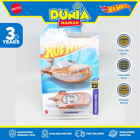 Jual Hot Wheels X Landspeeder Star Wars Hw Screen Time New Original Dunia Mainan