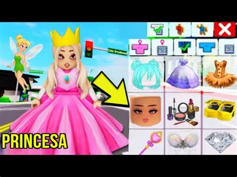 Cómo convertirse en una PRINCESA RICA en Brookhaven Roblox TODOS LOS