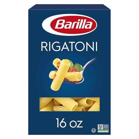 Amazon Barilla Rigatoni Pasta 16 Oz Box Non GMO Pasta Made