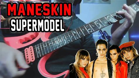 Måneskin Supermodel Guitar Cover Youtube