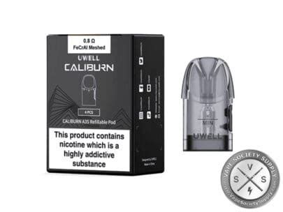 UWELL CALIBURN A3S Replacement Pods Vape Society Supply