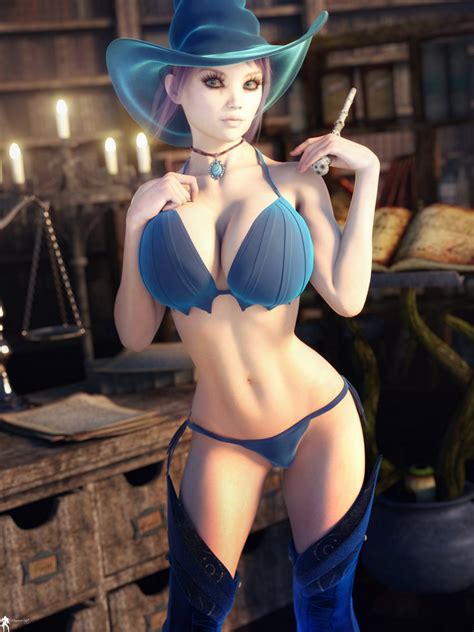 Sexy Witch By Lamuserie Hentai Foundry