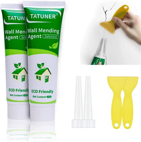 TATUNER Wandreparatur Creme fertige Spachtelmasse für Wand reparieren