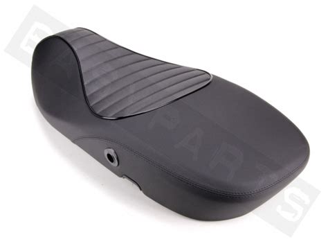 Selle Biplace Vespa Sprint Notte Noire Liseret Noir Selles