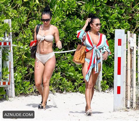 Bre Tiesi Sexy Shows Off Her Bikini Body On Beach In Miami AZNude