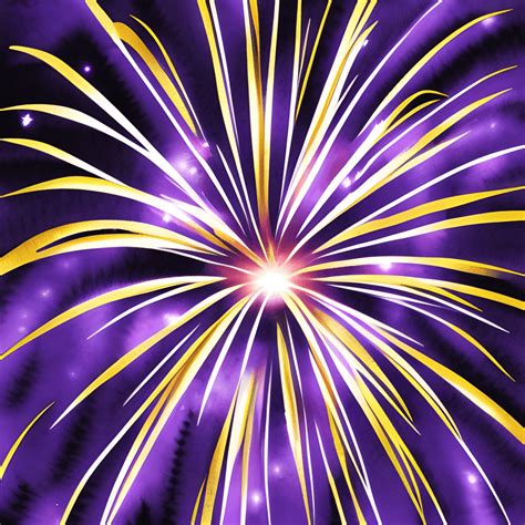 Purple Fireworks Background · Creative Fabrica