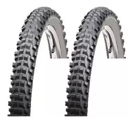 Par Pneu Bicicleta Vee Rubber Stout Aro 26 X 2 30 Bike Mtb Cor Preto