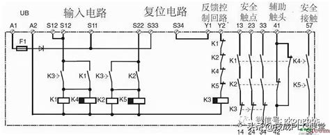 安全继电器工作原理、接线图、使用方法图解 接线图网