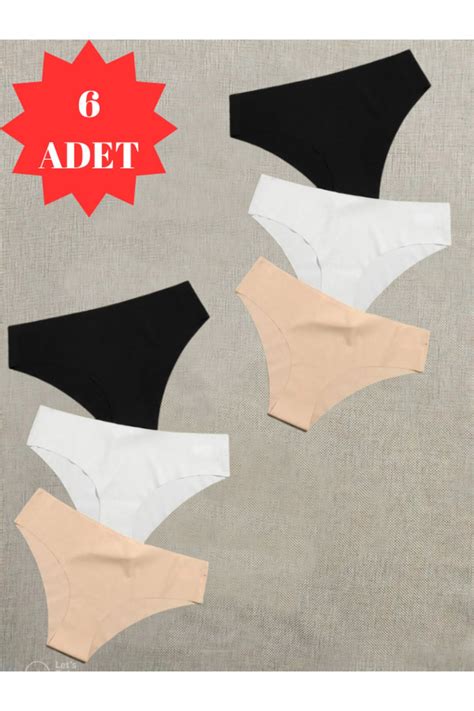 Adeniz Kadın lı Dikişsiz Lazer Kesim Iz Yapmaz Likralı Bikini Slip Külot Fiyatı Yorumları