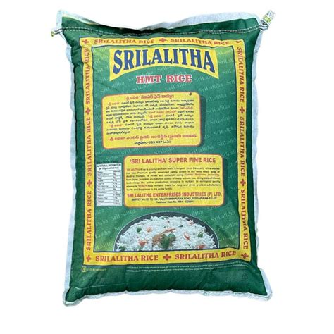 Lalitha Brand HMT Sona Masoori Rice 26 KG BEST Sona Quality Tasty N