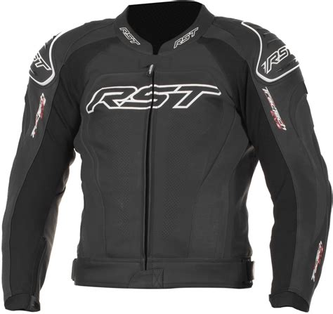 Rst Mens Tractech Evo Ii Armored Leather Sport Motorcycle Riding Jacket