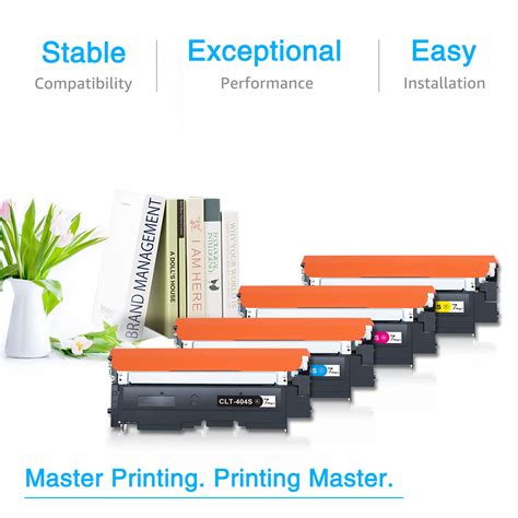 1 5 Toner für Samsung CLT 404S Xpress SL C430 SL C480 C480FN C430W