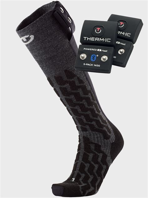 Therm Ic Powersock Set Heat Uni 1400b Black Ab 16899