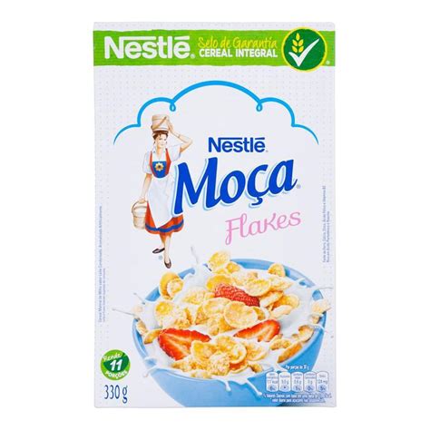 Cereal Matinal Moça Flakes Nestlé 330g Cereal Matinal Magazine Luiza