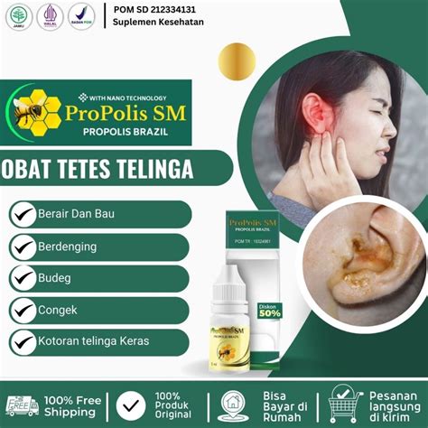 Jual Obat Telinga Berdengung Berdenging Tersumbat Berair Bernanah