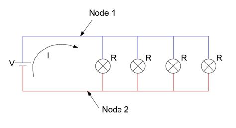 Draw A Schematic Diagram With Four Lights In Parallel Switch Circuit Diagram