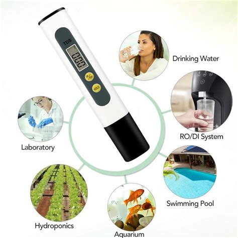 Original Dorkin Tds Water Quality Meter Testing Pen Portable Detection