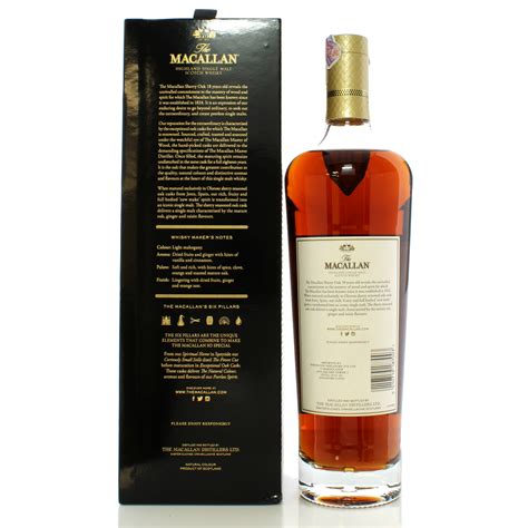 Macallan 18 Year Old Sherry Oak 2018 Release Auction A61790 | The ...