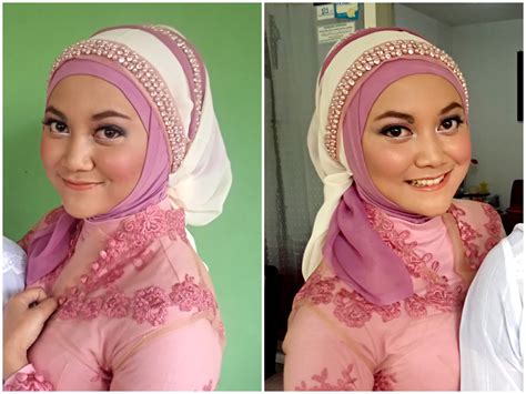 Ini Vindy Yang Ajaib Before After Lagi Lagi Nude Makeup Untuk Acara Lamaran