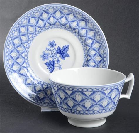 Blue Geranium Breakfast Cup Saucer Set By Spode Cup And Saucer Set