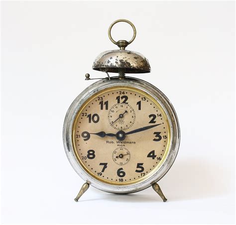 Rare Antique Alarm Clock Junghans Rob Waldmans