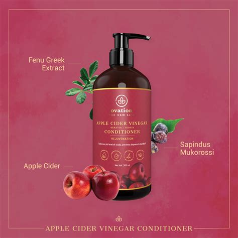 Buy Ovation The New Skin Apple Cider Vinegar Keratin Biotin Hair