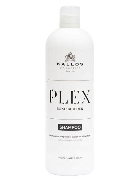 Kallos Plex Bond Szampon z białkiem roślinnym i peptydami 500 ml ...