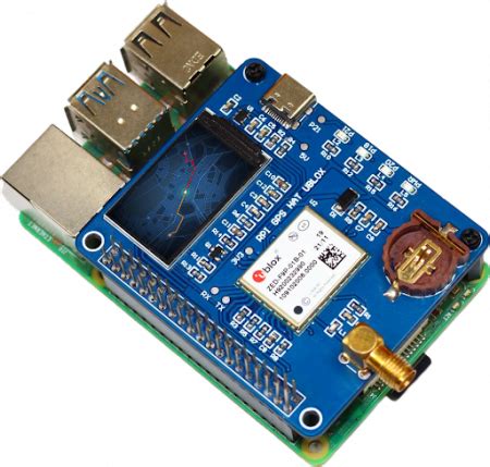 GPS-RTK Raspberry Pi Hat offers high precision positioning in real-time