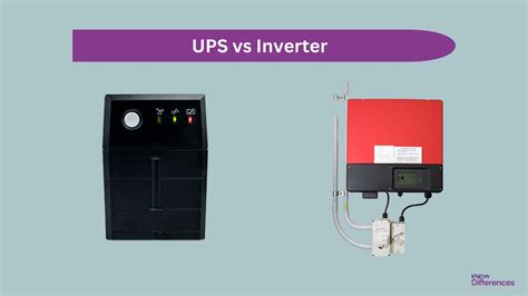 Difference Between UPS and Inverter: Explained in Easy Terms