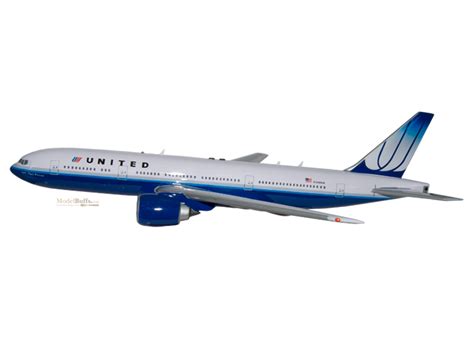 Boeing 777-200 United Airlines Model - ModelBuffs