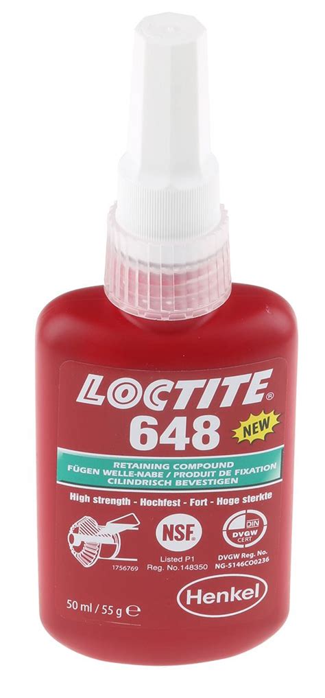 Loctite Green High Strength Retaining Compound Liquid Bottle Ml