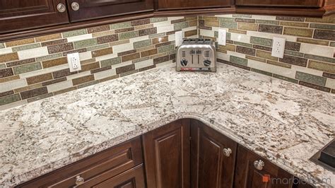 Bianco Antico Granite Countertops In A New Kitchen Marble