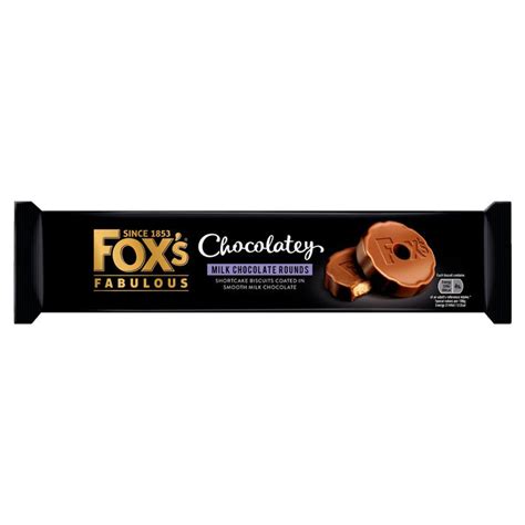 Fox's Chocolatey Milk Chocolate Round 130g | British Online