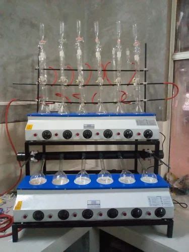 Mild Steel Kjeldahl Distillation Assembly For Chemical Laboratory At