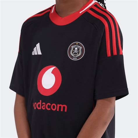 Clothing Orlando Pirates Home Jersey 24 25 Youths Black Adidas