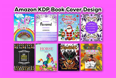 Amazon Kdp Book Cover Design Behance