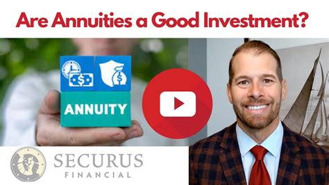 Are Annuities A Good Investment YouTube